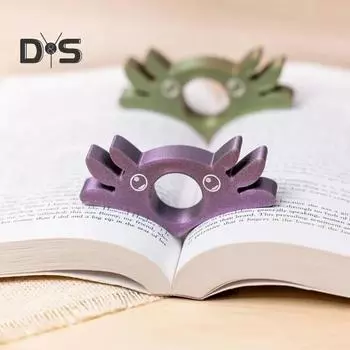 Держатель для книг, гладкий, ручной работы, держатель для книг для чтения, легкий, держатель для книг с большим пальцем, для чтения одной рукой, подарки