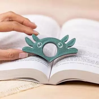 Держатель для книг Yousheng, гладкий держатель для книг ручной работы, для чтения, легкий держатель для книг с большим пальцем, для чтения одной рукой, подарки