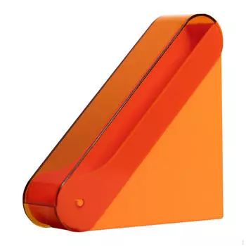 Держатель для кофейной бумаги, подставка для демонстрации, конусные фильтры, стойка для хранения бумаги для кафе-бара оранжевый