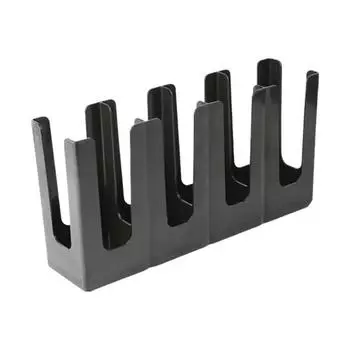 Держатель для кофейной чашки с 4 отделениями и органайзер для крышки Кофейная станция большой емкости