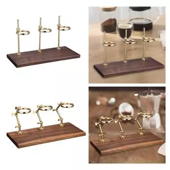 Держатель для кофеварки с регулируемой высотой, многоцелевой, портативный, многоразовый, декоративный, для кофеварки для кухни, офиса, дома