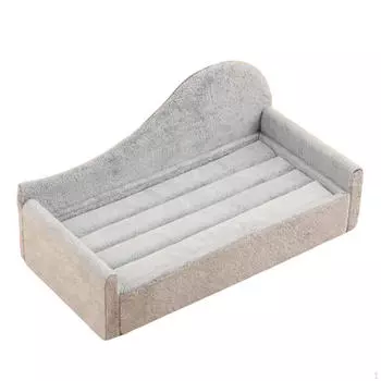 Держатель для колец, поднос для украшений, витрина для украшений, предотвращает появление царапин, прочная