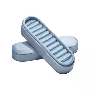 Держатель для колец, ювелирных изделий, аксессуаров, сережек, футляр для хранения одежды зелёный