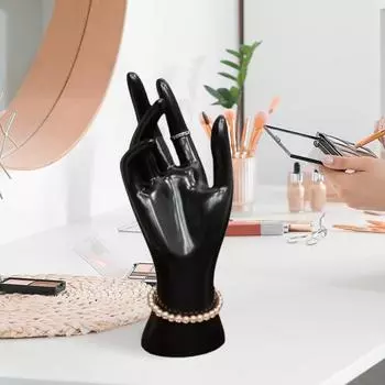 Держатель для колец, выставочный стенд для браслетов, стойка для ювелирных изделий, дисплей для браслетов, модель руки белый