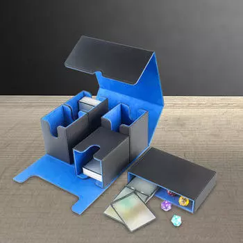 Держатель для коллекционных карточек, коллекционная игрушка, коллекционная детская игра Black Blue