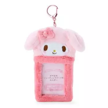 Держатель для коллекционных карточек Sanrio My Melody Boa из ткани 726290 (Наслаждайтесь идолом) розовый