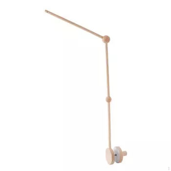 Держатель для колокольчика для кровати, украшение, деревянная подвесная ручка для детской кроватки для мальчиков и девочек without lettering