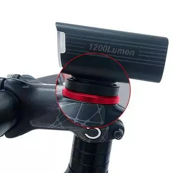 Держатель для компьютера для шоссейного велосипеда MTB, верхняя крышка для выноса руля, секундомер для велосипеда, GPS, сверхлегкое крепление для велокомпьютера GARMIN чёрный