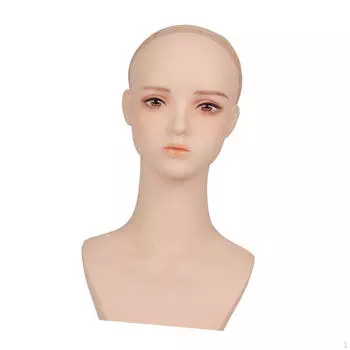 Держатель для косметологического парика, аксессуары для красоты, дисплей, женская голова манекена с плечом style A