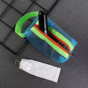 Держатель для кредитных карт, сетчатая сумка для хранения, прозрачная сумка для файлов, косметичка, небольшой кошелек для монет, студенческий