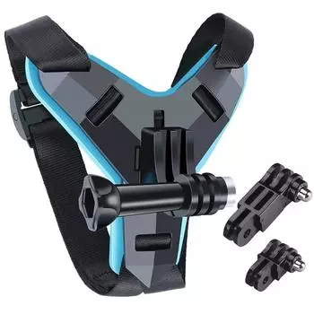 Держатель для крепления на подбородочный ремень для мотоциклетного шлема Gopro Hero 12 11 10 9 8 7 6 5 4 3 Yi Action Sports Camera Mount Holder Accessories
