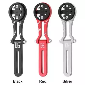 Держатель для крепления на верхнюю крышку руля велосипедного компьютера, регулируемый угол наклона, держатель для крепления на верхнюю крышку велосипедного компьютера, алюминиевый сплав для горного шоссейного велосипеда красный