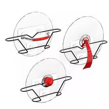 Держатель для крышки кастрюли, самоклеящийся настенный держатель для сковороды, кастрюли, дверца шкафа, органайзер для крышки кастрюли, кухонная стойка для хранения