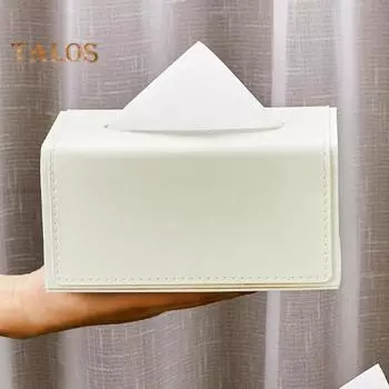 Держатель для крышки коробки салфеток большой емкости водонепроницаемый легко моющийся одноразовый держатель для хранения бумажных полотенец для рук оранжевый