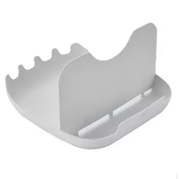 Держатель для крышки, кухонная полка для кастрюль, прочный практичный подвесной органайзер для крышки чёрный