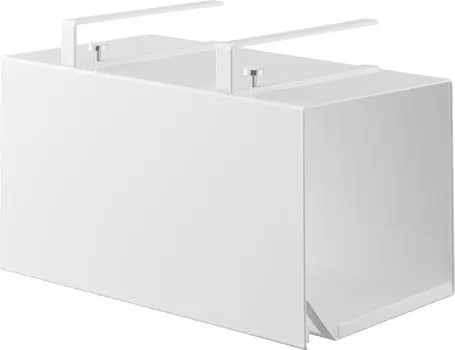 Держатель для кухонной бумаги Yamazaki Jitsugyo 3008 с крышкой L Белый Ш31 x Г16 x Tower Hygienic Совместим с большими типами, произведенными за рубежом 3008 белый