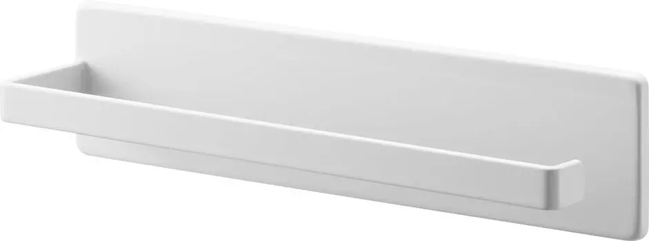 Держатель для кухонной бумаги Yamazaki Jitsugyo Film Hook, белый, ширина 25 см, высота 6 см, плавающее хранилище, можно использовать вертикально или горизонтально, корпус 2177, диаметр 5,5 см