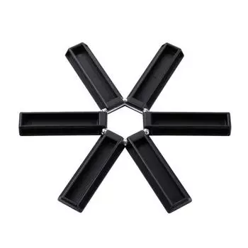 Держатель для кухонной сковороды, складной коврик для стола, складной изолированный коврик для стола, кухонный гаджет