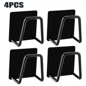 Держатель для кухонных губок, самоклеящиеся губки для раковины, сушилка для слива, держатель для хранения из нержавеющей стали 304, аксессуары для кухонной мойки 1PCS серебряный