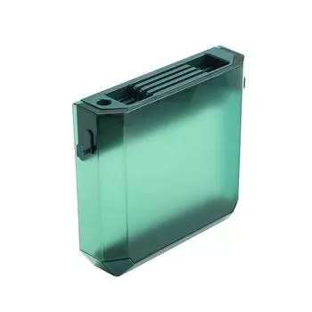 Держатель для кухонных ножей Прозрачный ПЭТ Настенный блок для хранения Инструменты Подвесная стойка Держатель Полка зелёный