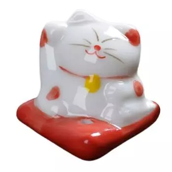 Держатель для курильницы, полый керамический держатель для благовоний, милый маленький держатель в японском стиле, товары для дома красный