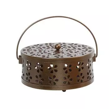 Держатель для курильницы с репеллентом от насекомых, подставка для москитной спирали, переносной утюг розовый