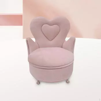 Держатель для кушетки для ювелирных изделий, стильный маленький диванчик для кукольного домика, миниатюрный для колец