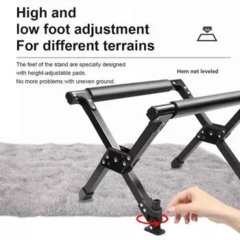 Держатель для льда, складной портативный охладитель для пикника, кемпинга, подставка для багажа, алюминиевый сплав, держатель для ведра для вечеринок, дерево