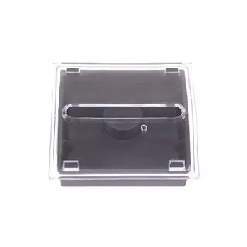 Держатель для липких заметок, прозрачный цветной акриловый диспенсер для заметок, держатель для заметок, органайзер для липких заметок для настольных принадлежностей для класса