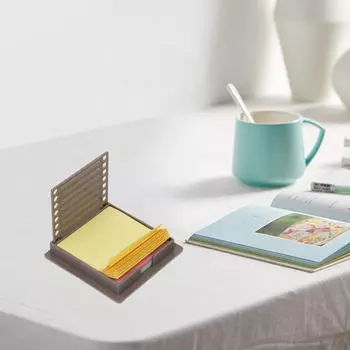 Держатель для липких заметок с трафаретной линией, шаблон для рисования, диспенсер для блокнотов 3x3 для школы