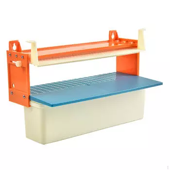 Держатель для лотка для пыльцы для пчеловодства, вентилируемый, 7,6x12 дюймов, вход для инструментов