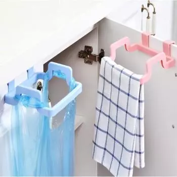 Держатель для мешка для мусора, полка для дворников, кухонный шкаф, вешалка, полка над дверной стойкой, цветной бар: случайный
