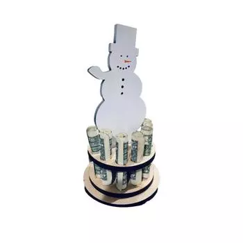 Держатель для милой рождественской елки с оленями, снеговиком, соснового дерева, держатель для хранения наличных, украшение для рабочего стола, праздник Christmas Tree