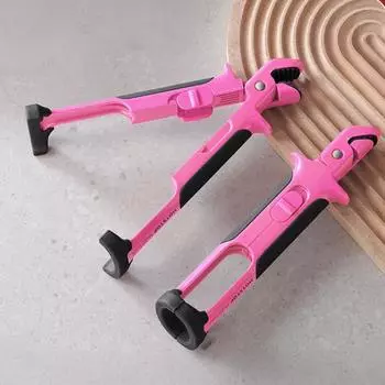 Держатель для миски с защитой от ожогов, термостойкий, подъемный зажим 2 в 1 для горячих блюд, кастрюль, утолщенная ручка, кухонная утварь для микроволновой печи, безопасность