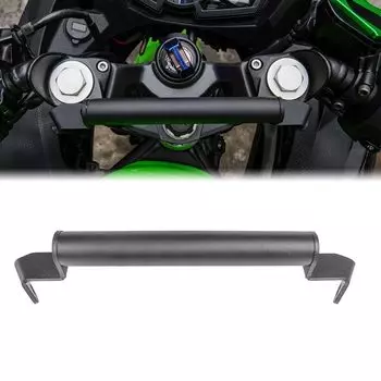 Держатель для многофункциональной перекладины Motikvans Clamp Bar для мобильного телефона Kawasaki, диаметр кронштейна для навигации 22 мм, совместимые транспортные средства только для Kawasaki Ninja 400 Z400 чёрный