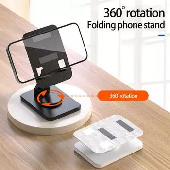 Держатель для мобильного телефона, держатель на 360 градусов, регулируемый по высоте, ударопрочный, с храповым механизмом, уровень звука, анти-тряска, телефон для дома зелёный