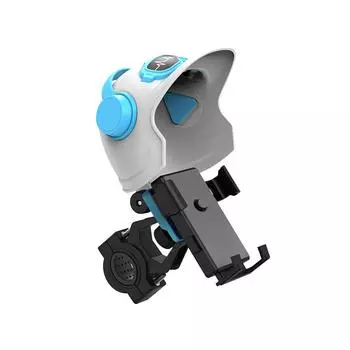 Держатель для мобильного телефона на шлем, водонепроницаемый, устойчивый к солнцу, навигационный держатель для телефона для мотоцикла, электрический белый