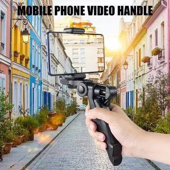 Держатель для мобильного телефона, штатив, высокая устойчивость, регулируемый, компактный, противоскользящий, портативный A