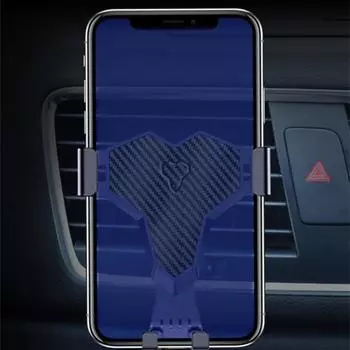 Держатель для мобильного телефона, универсальный гравитационный автомобильный держатель для воздуховода, автомобильный держатель, подставка для мобильного телефона в автомобиле, поддержка GPS для iPhone и Xiaomi