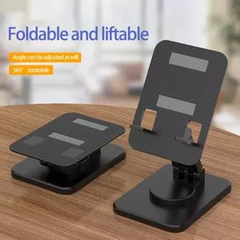 Держатель для мобильного телефона, вращение на 360 градусов, регулируемая по высоте, анти-тряска, звук, ударопрочный держатель для телефона для дома зелёный