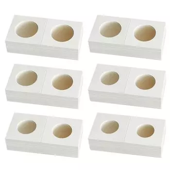 Держатель для монет HAMILO из бумаги для хранения памятных монет 6 размеров (Набор 600)