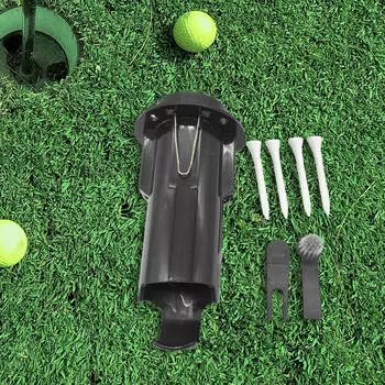 Держатель для мяча для гольфа, зажим для переносного хранения, принадлежности для чашки, сумка для тренировок на открытом воздухе, оборудование