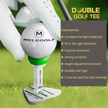 Держатель для мячей для гольфа Пластиковые ти для гольфа Аксессуары для гольфа Подарки для гольфиста красный