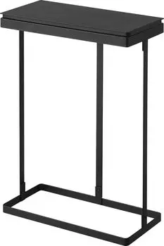 Держатель для мусорных мешков Yamazaki Jitsugyo Slim с крышкой, 45 л, боковое открытие, черный, Ш39 x Г19 x В55 см, башенный мусорный бак, легко заменяемый 1762 чёрный