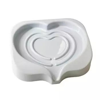 Держатель для мыльницы с быстросохнущим дизайном, противоскользящим основанием, функциональный держатель для мыла, пластиковая мыльница, декор для ванной