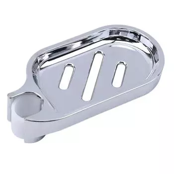 Держатель для мыльницы в ванной комнате, регулируемая штанга для душа, гаджет, поддон для мыла, коробка для мыла для душа серебряный