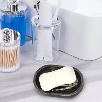 Держатель для мыла из смолы в виде скелета, нескользящая столешница для ванной комнаты, органайзер для мыла в виде черепа-призрака на Хэллоуин коричневый