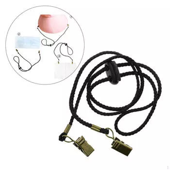 Держатель для нагрудника, зажим для салфеток, защита для столовой одежды, портативный держатель для полотенец, крепление кепок для чёрный