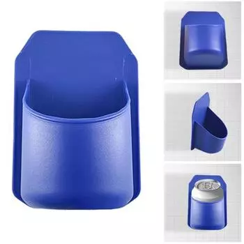 Держатель для напитков для душа, сверхпрочный пластик, многофункциональная ванная комната, ванна, банка для пива, напитков, бокал для вина, стеллаж для хранения, товары для дома чёрный