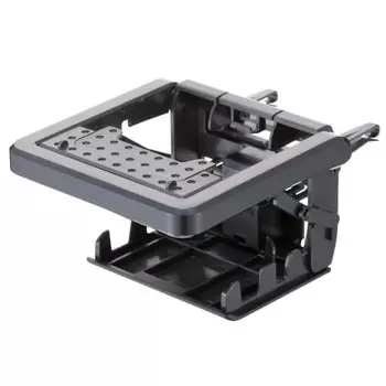 Держатель для напитков Napolex для кондиционера, квадратный, черный, складной, компактный, вмещает ПЭТ-бутылку объемом 500 мл/бумажную упаковку Fizz-85